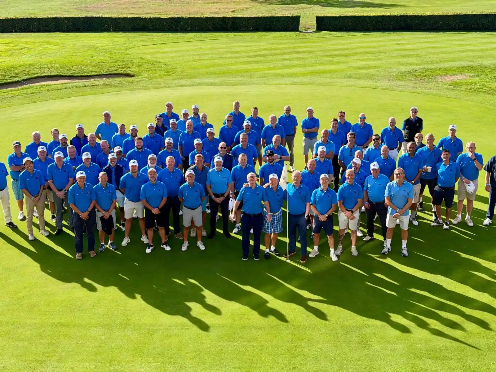 Mark Foster enjoying a round of golf